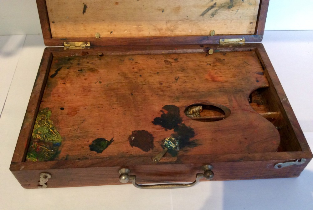 Edwardian French Artists Box View V