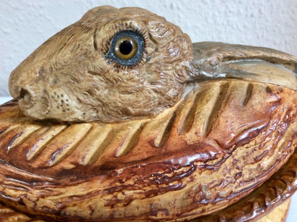 French Terrine with Hare Head Lid View III