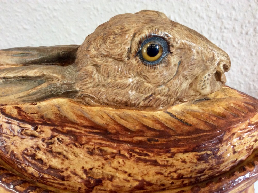 French Terrine with Hare Head Lid View V