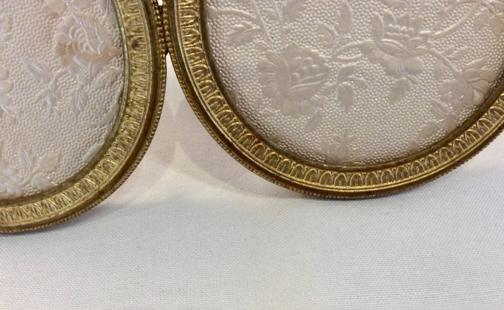 Antique French Double Gilt Photo Frame View III