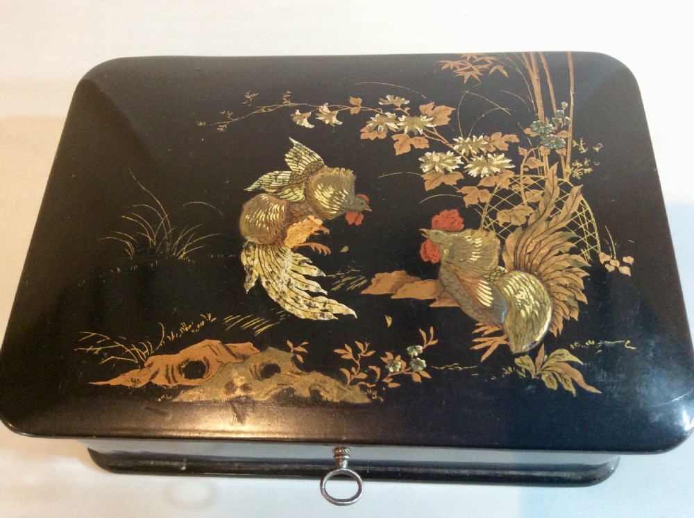 Antique French Chinoiserie Box View III