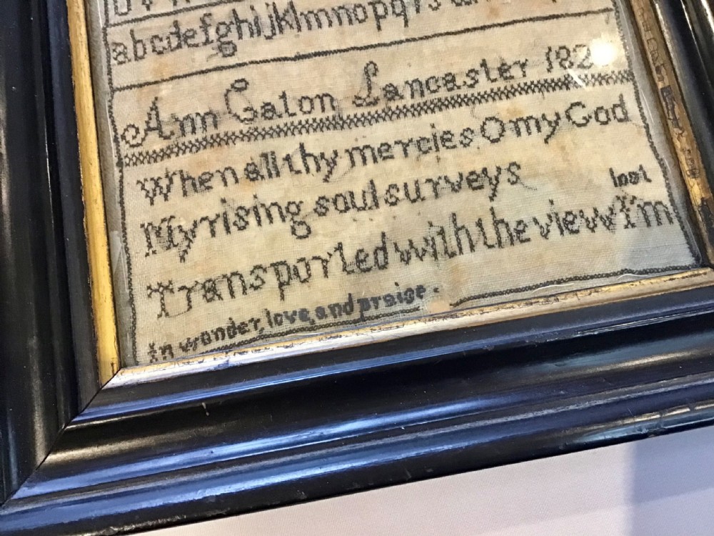 Charming little Georgian Sampler  View II
