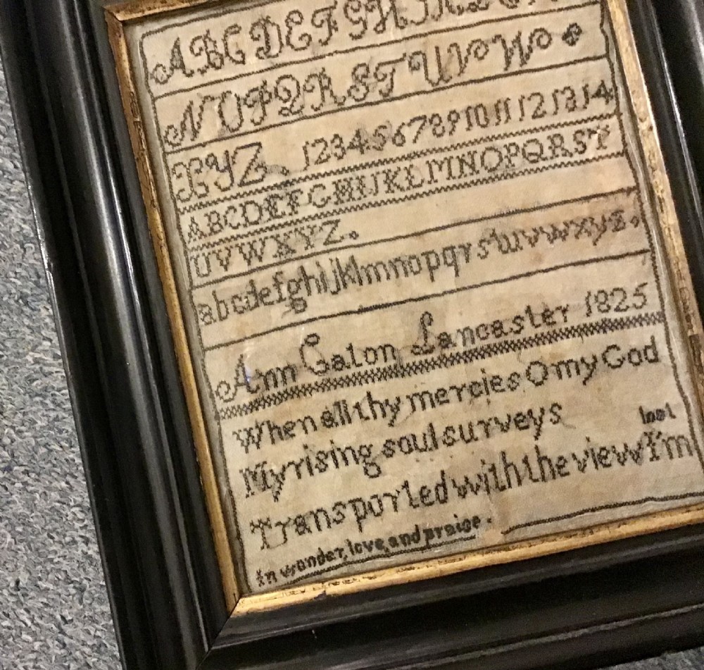 Charming little Georgian Sampler  View IV