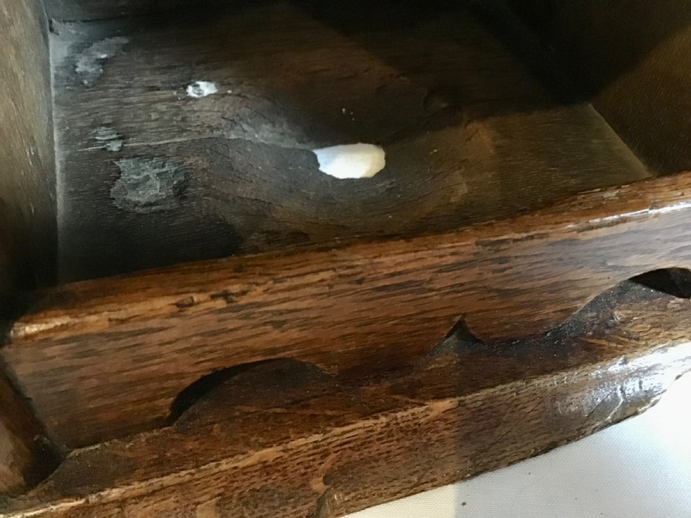 19th C Oak Foot Stove or ‘Voetstofie’’ View III