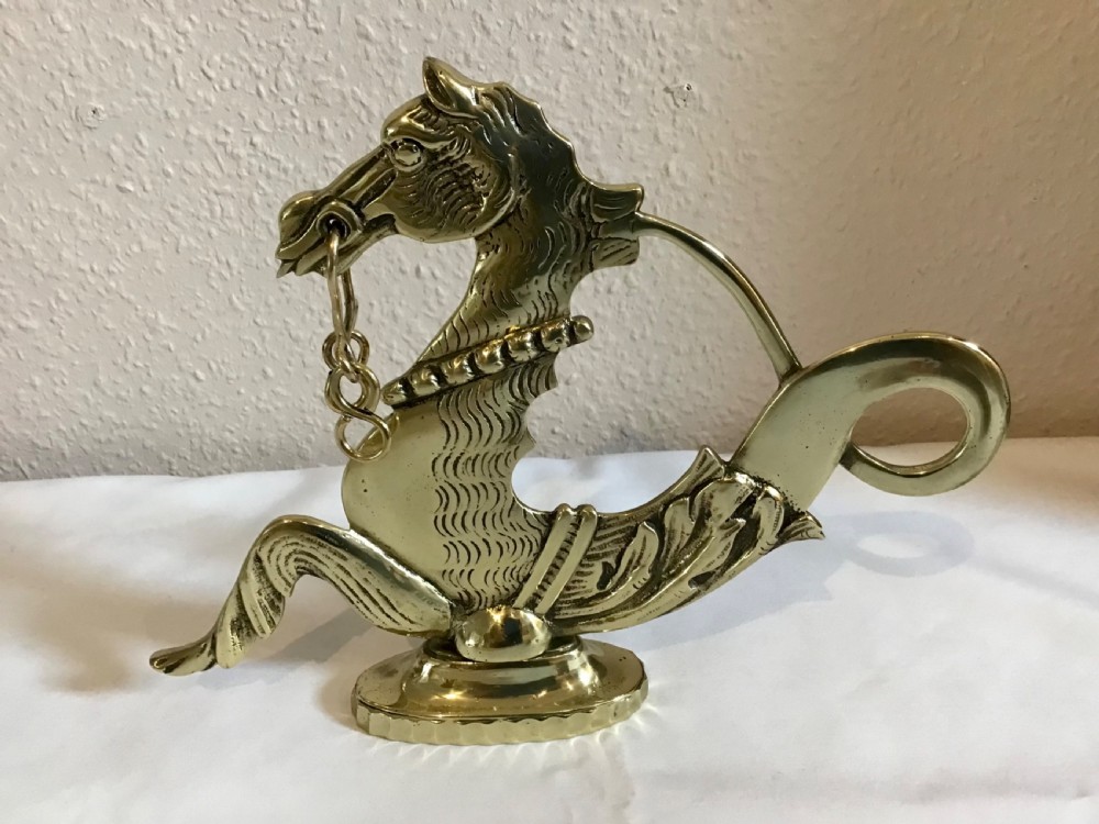 Pair of Venetian Brass Gondola Ornaments  View III