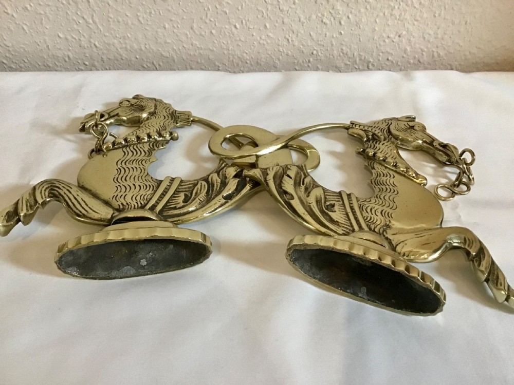 Pair of Venetian Brass Gondola Ornaments  View IV
