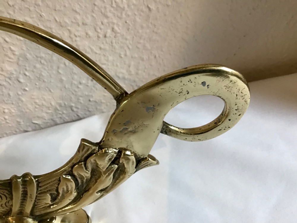 Pair of Brass Venetian Gondola Ornaments  View VII