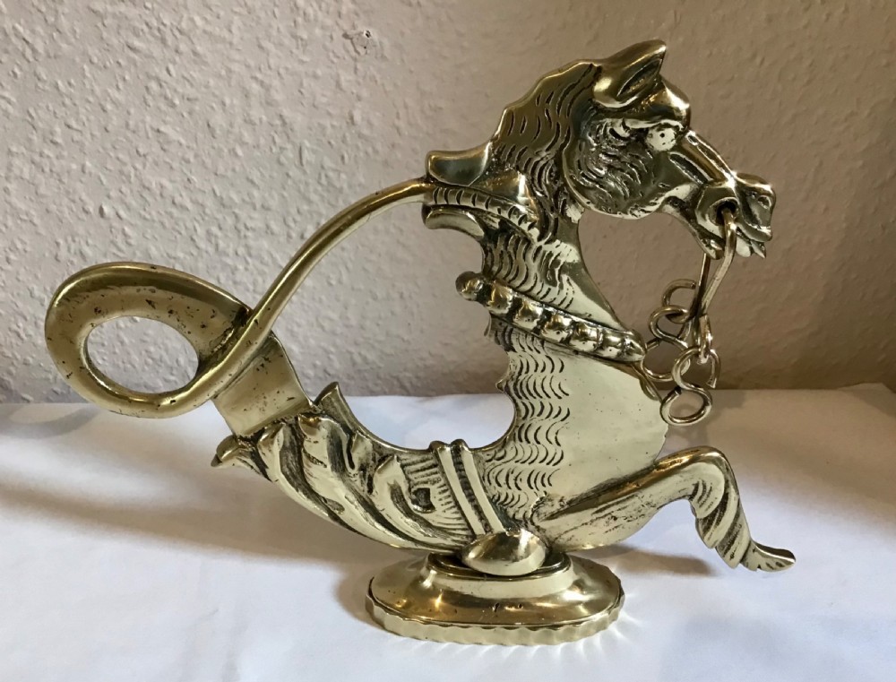 Pair of Brass Venetian Gondola Ornaments  View IX