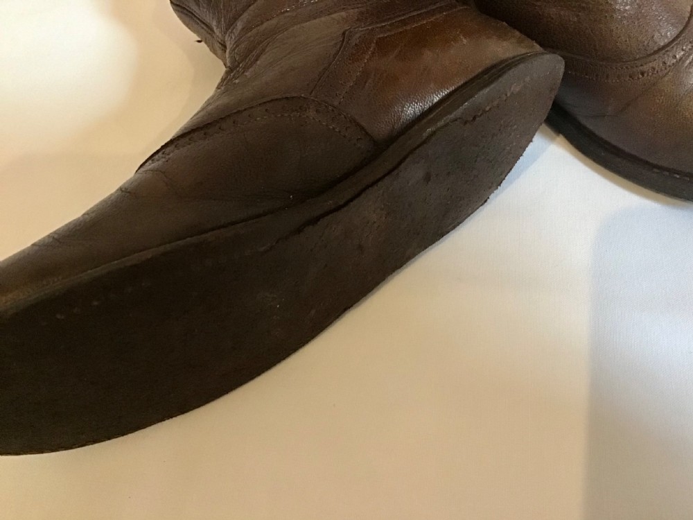 Pair of Victorian Childs Leather Boots  View III