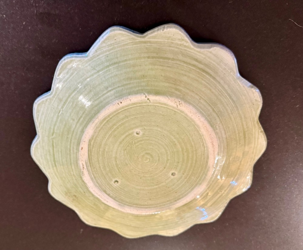 French Majolica Trompe L’oeil Walnut Plate  View III