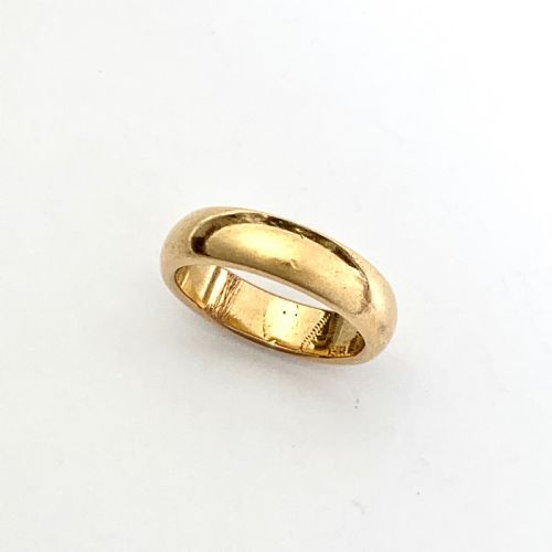 Vintage 22ct Rosy Gold Wedding Ring