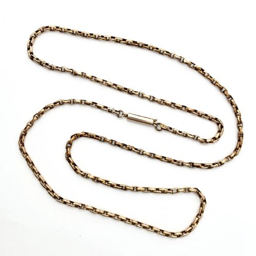 Reserved Edwardian 9ct Gold 19 Inch Chain Necklace