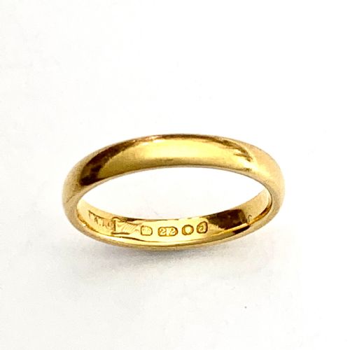 Vintage 22ct Gold Wedding Band