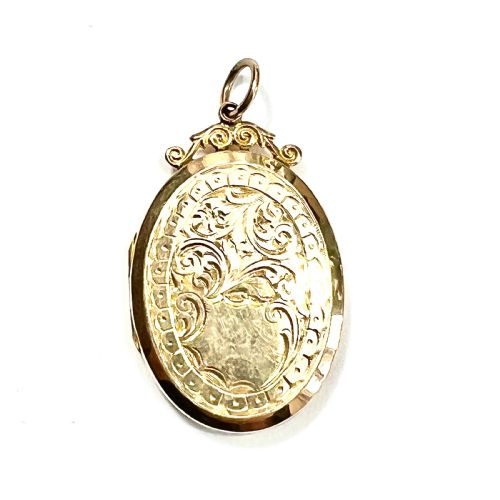 Victorian 15ct Gold Back and Front Photograph Locket