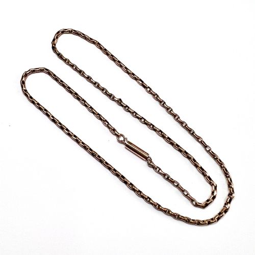 Edwardian 9ct Gold Chain Necklace