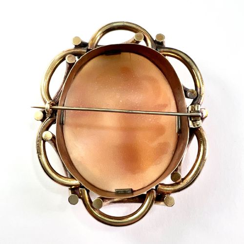 fig 3. Huge Victorian Cameo Brooch • Goddess Aphrodite