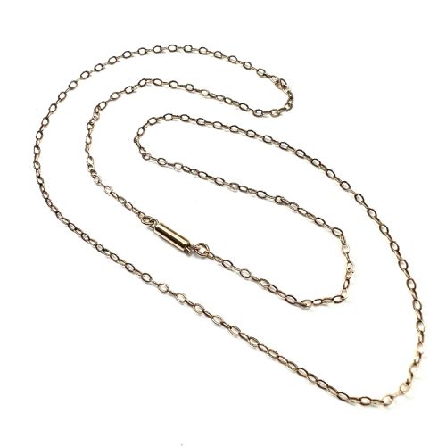 Edwardian 9ct Gold Chain Necklace