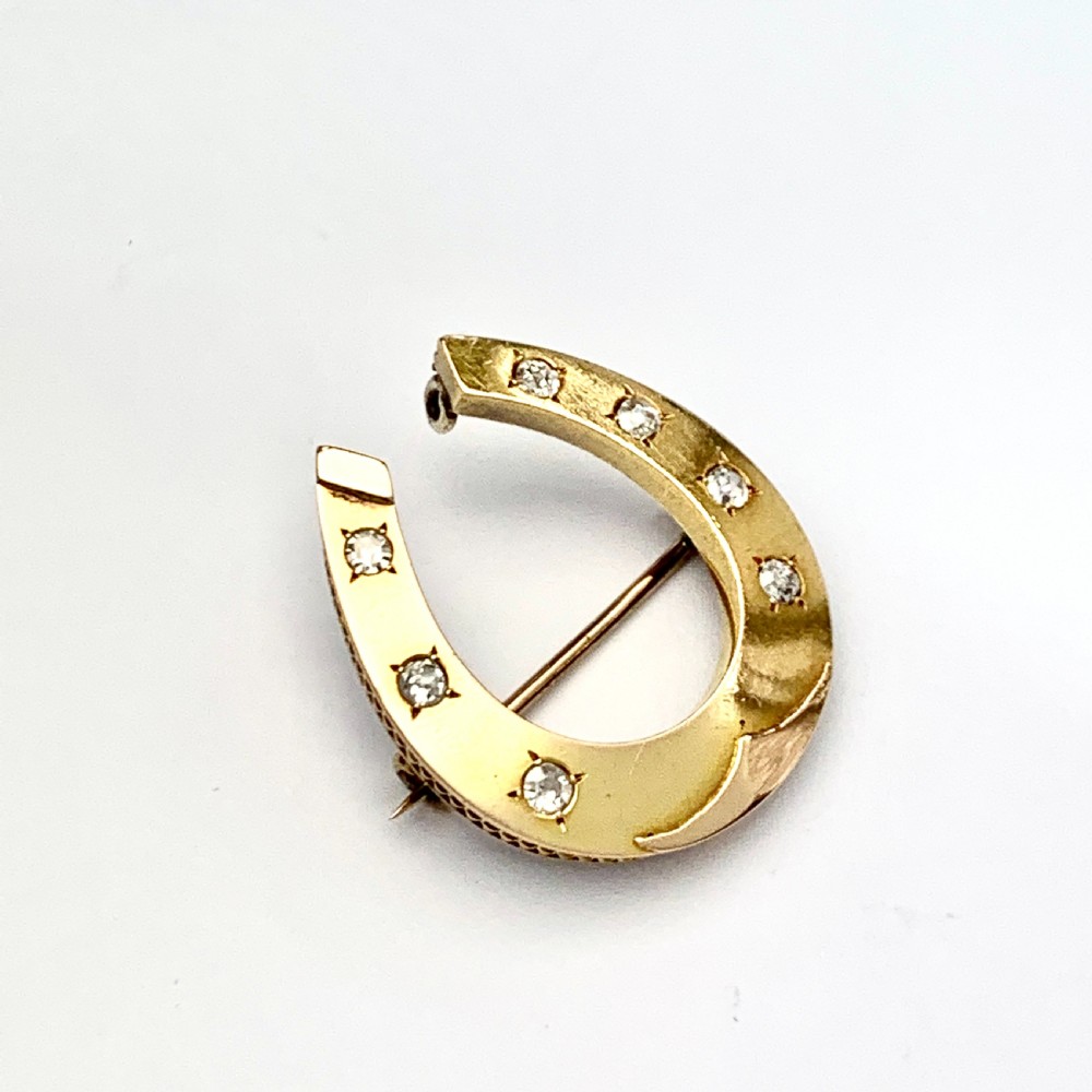 Antique 18CT Gold Diamond 