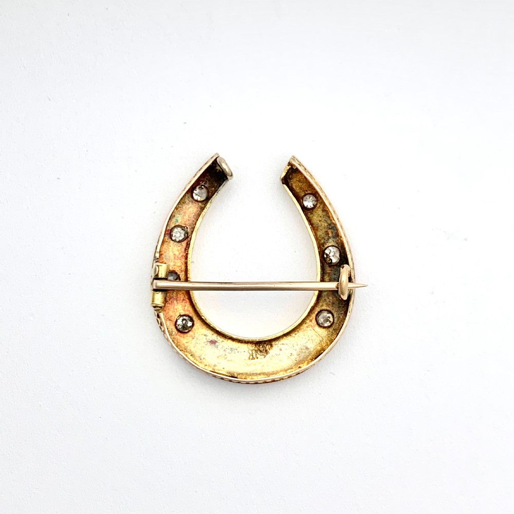 Antique 18CT Gold Diamond 
