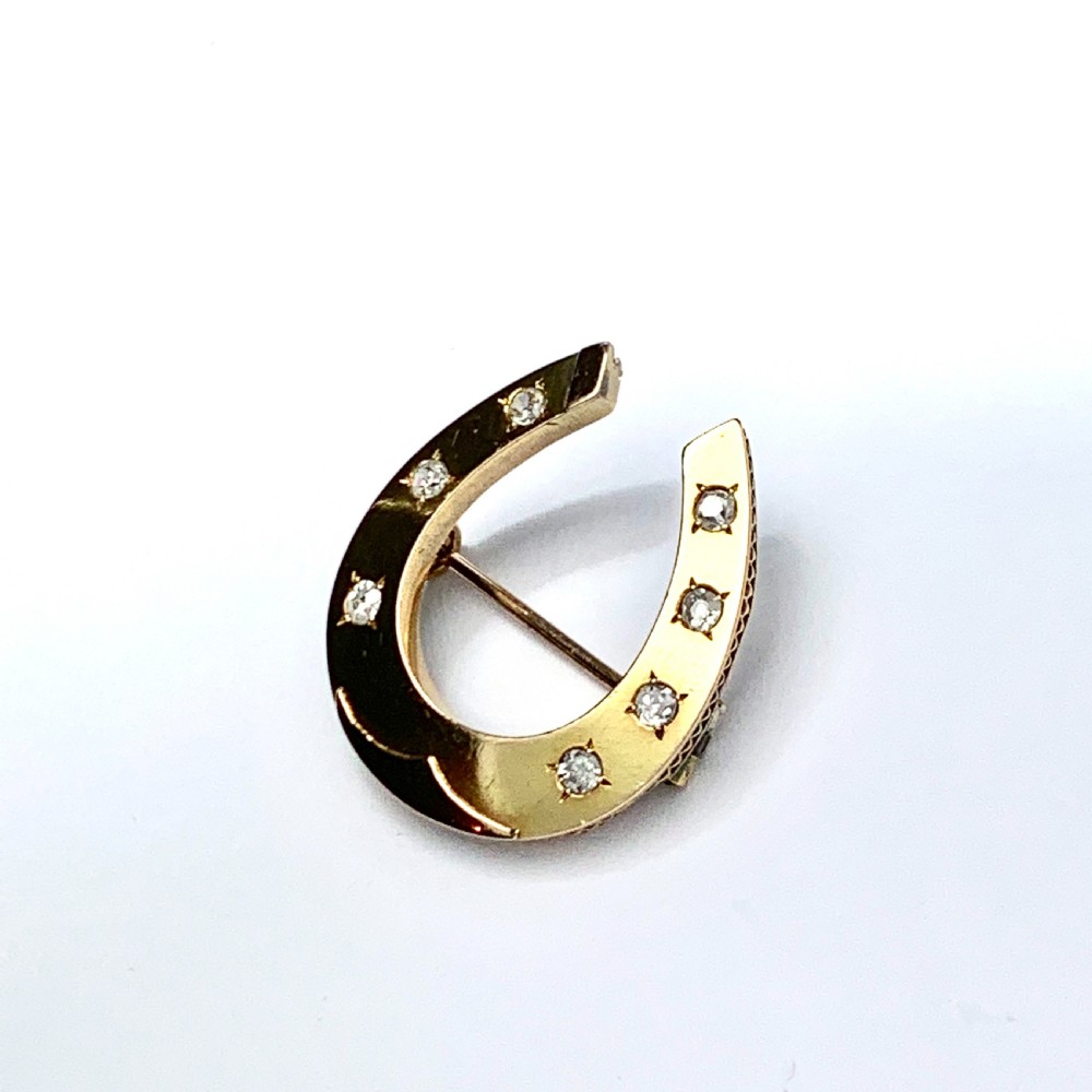 Antique 18CT Gold Diamond 