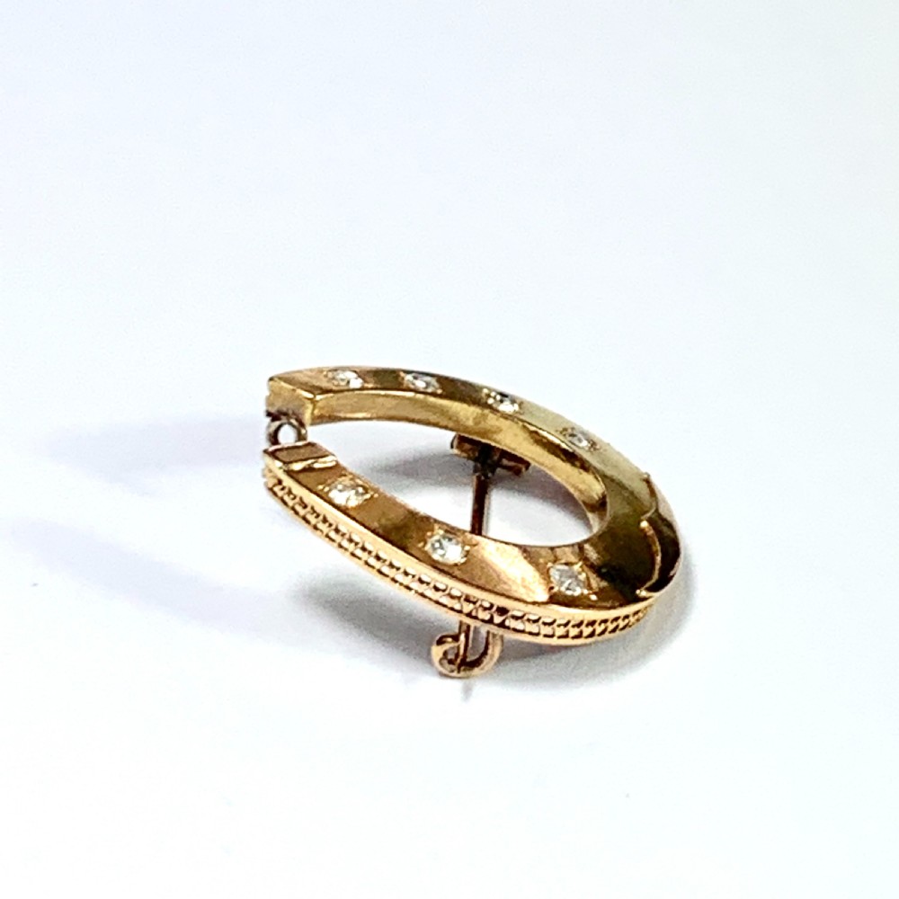 Antique 18CT Gold Diamond 