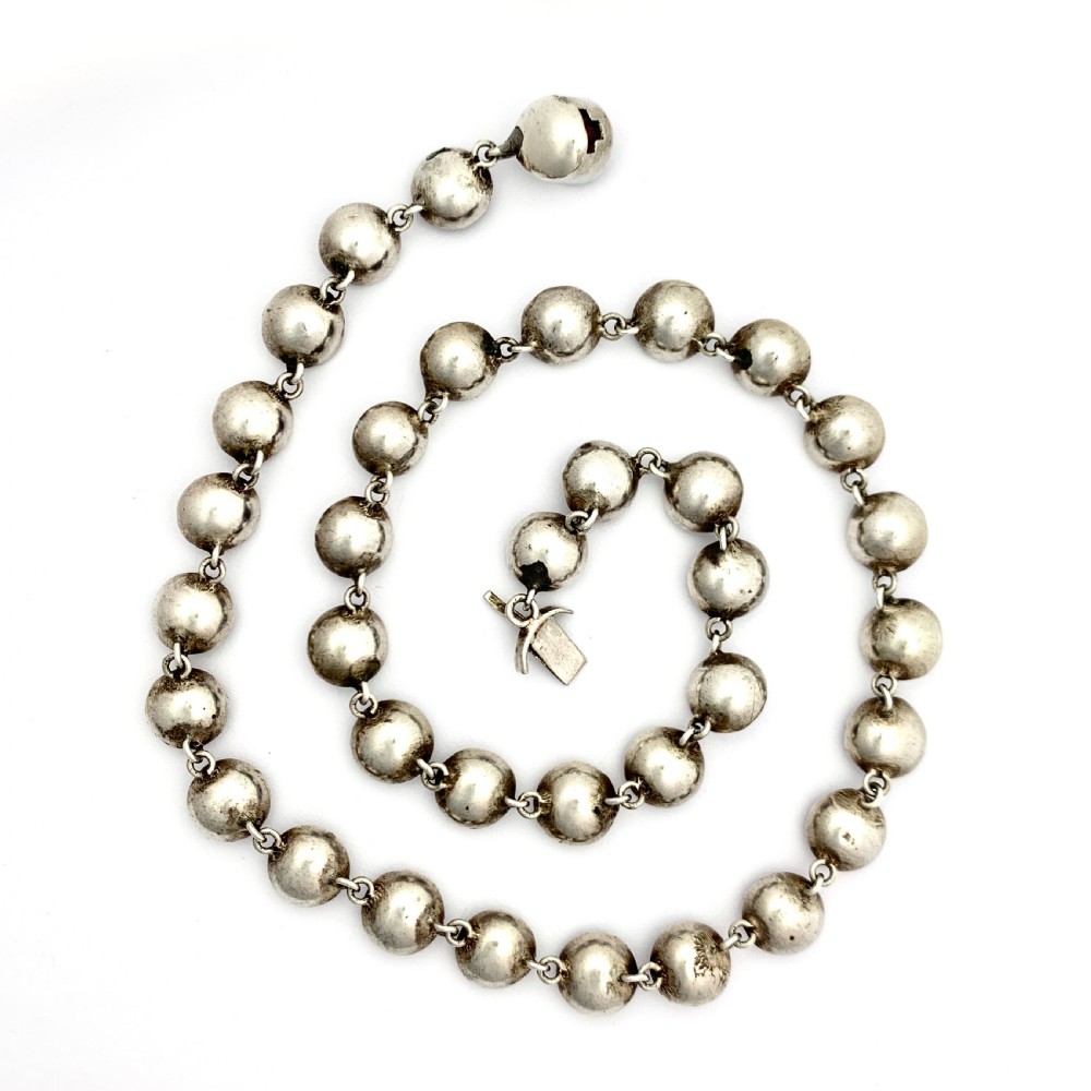Georgian Paste Amethyst Riviere Necklace View II