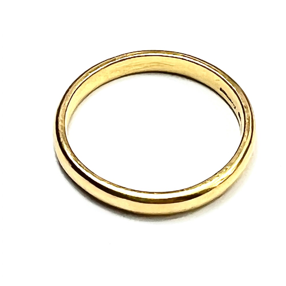 .Vintage 22CT Gold Wedding Ring View VI