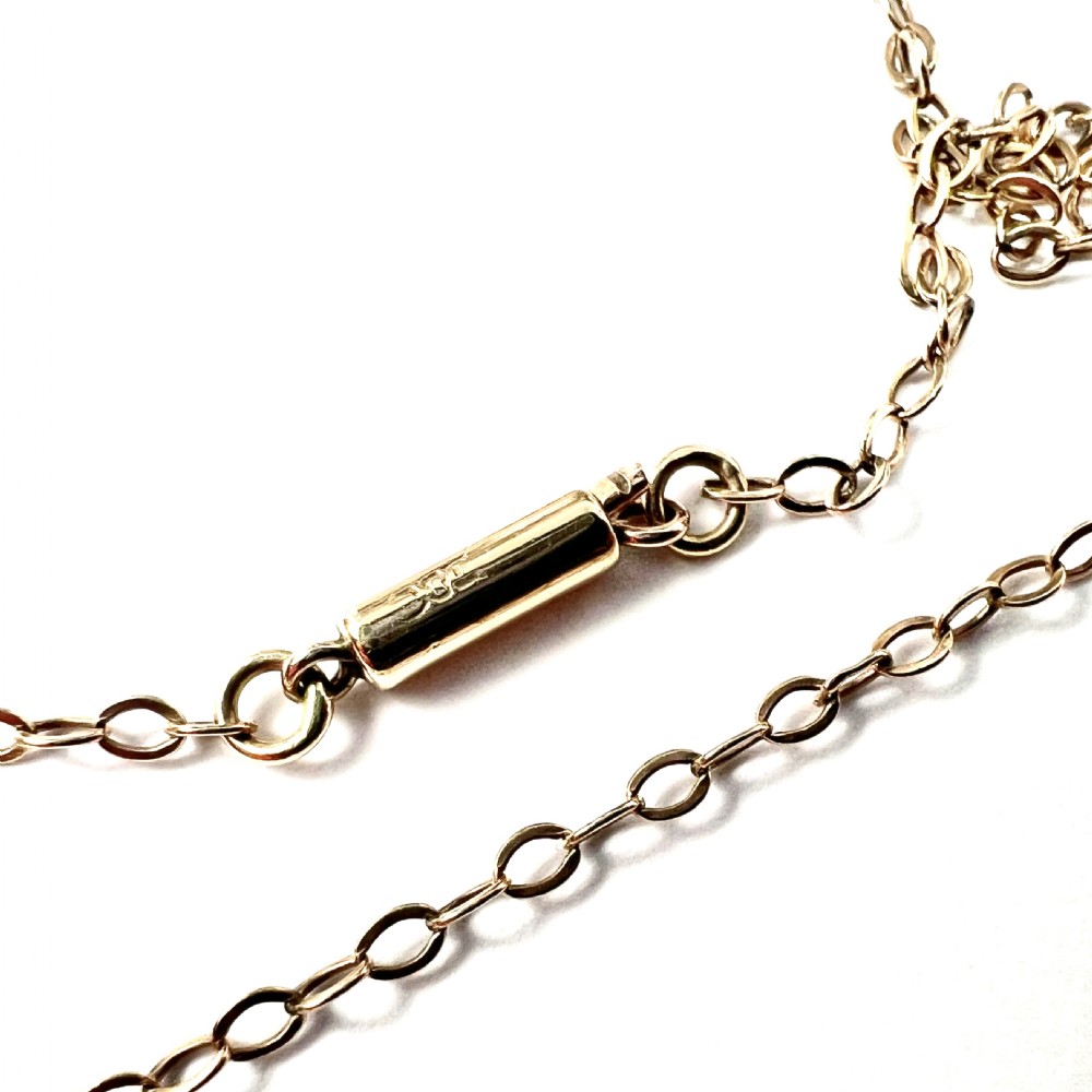 Edwardian 9CT Gold Chain Necklace View III