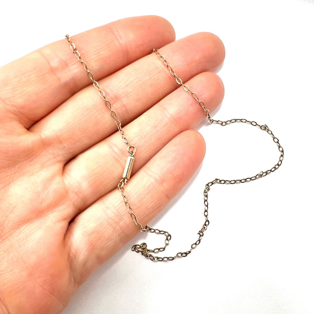 Edwardian 9CT Gold Chain Necklace View V
