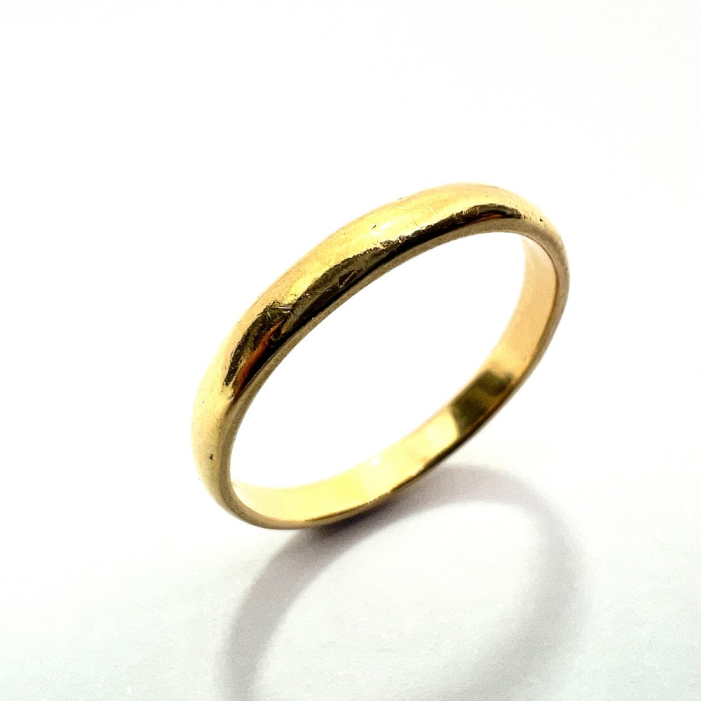 Vintage 22CT Gold Wedding Ring