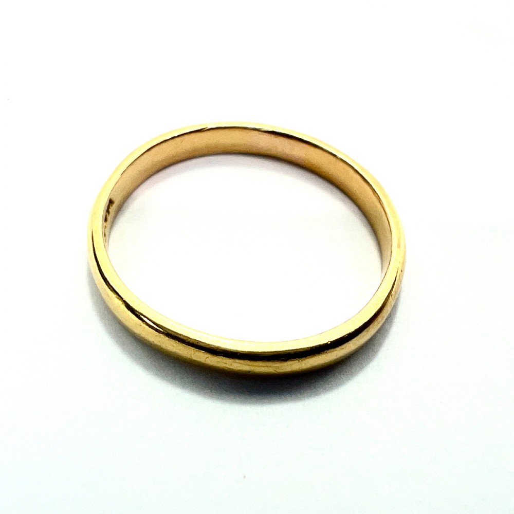 Vintage 22CT Gold Wedding Ring View IV