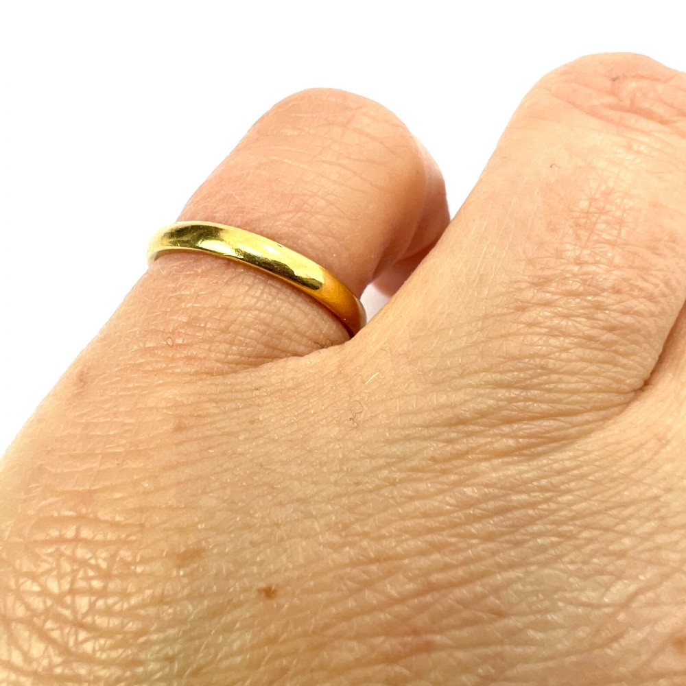 Vintage 22CT Gold Wedding Ring View VII