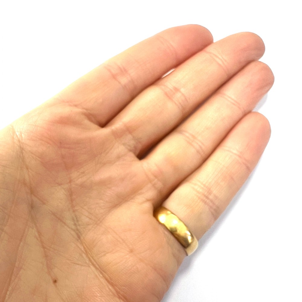 1885 Victorian 22CT Gold Wedding Band View VII