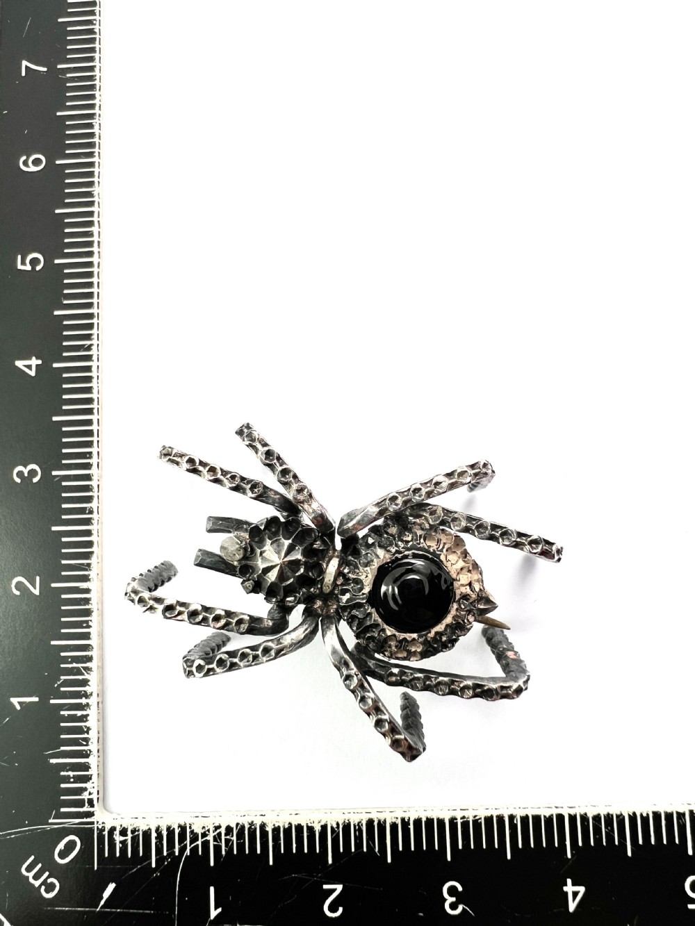 Victorian Silver Spider Brooch View VI