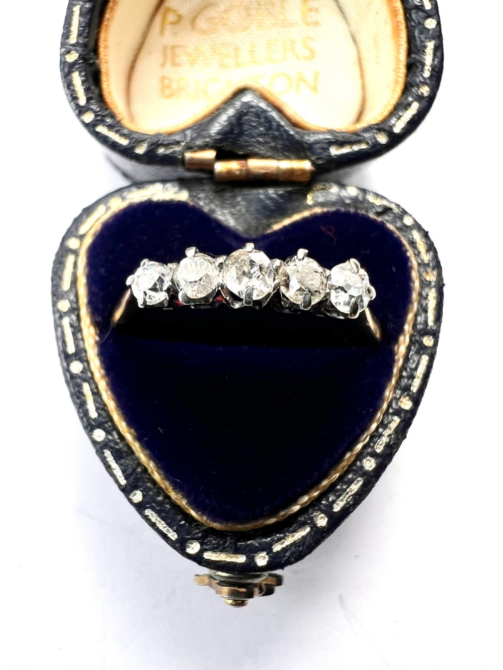 Vintage Five-Stone Diamond 18CT Gold Engagement Ring View III