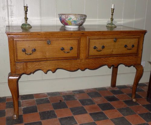 Georgian Oak Dresser Base
