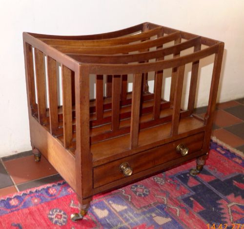 Early 19th Cent Mahogany Music Canterbury