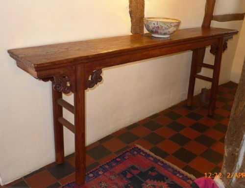 19th Cent Chinese Console Table