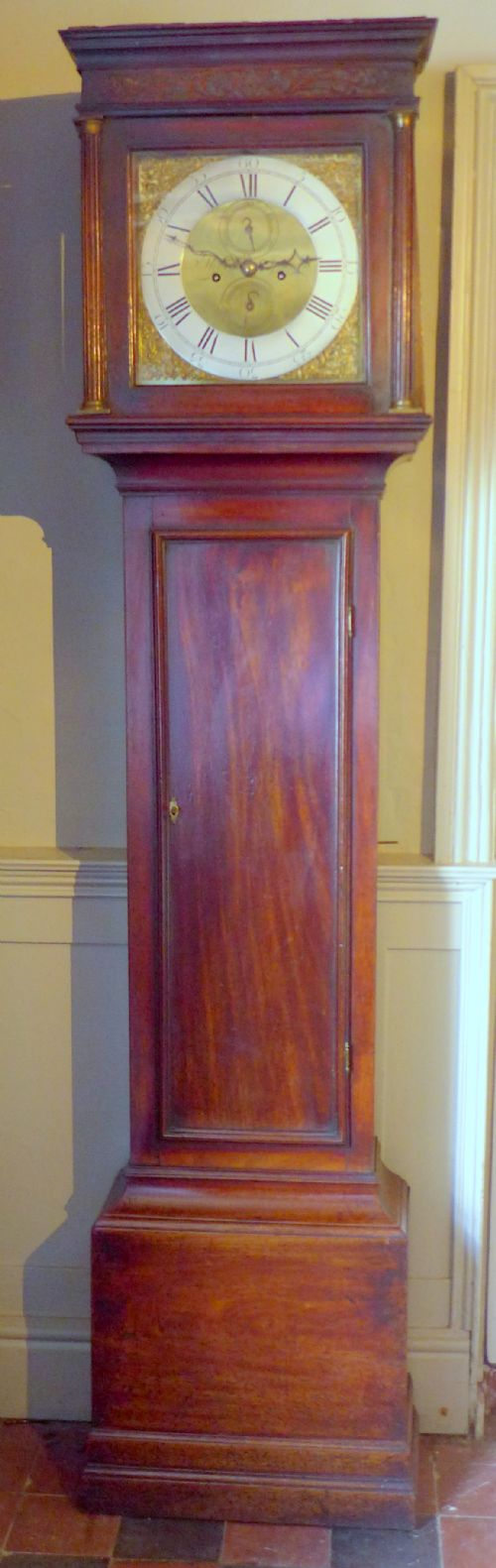 Fine 18th Cent Mahogany 8 Day Longcase Clock