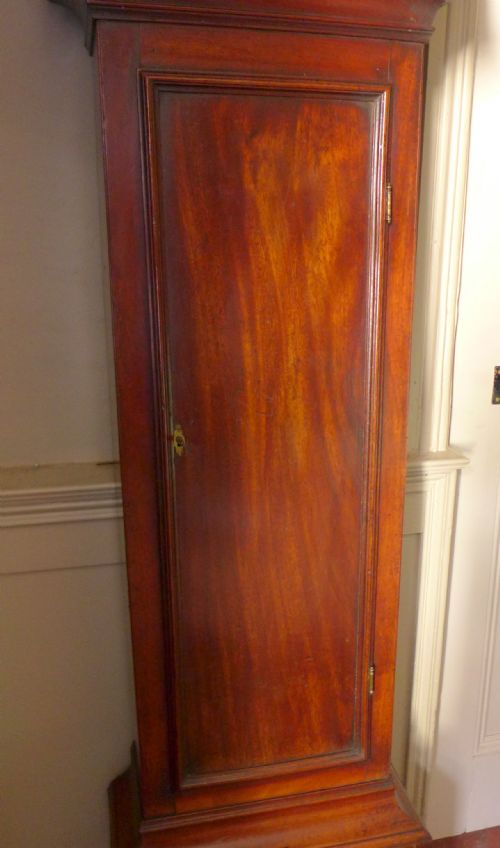 fig 2. Fine 18th Cent Mahogany 8 Day Longcase Clock