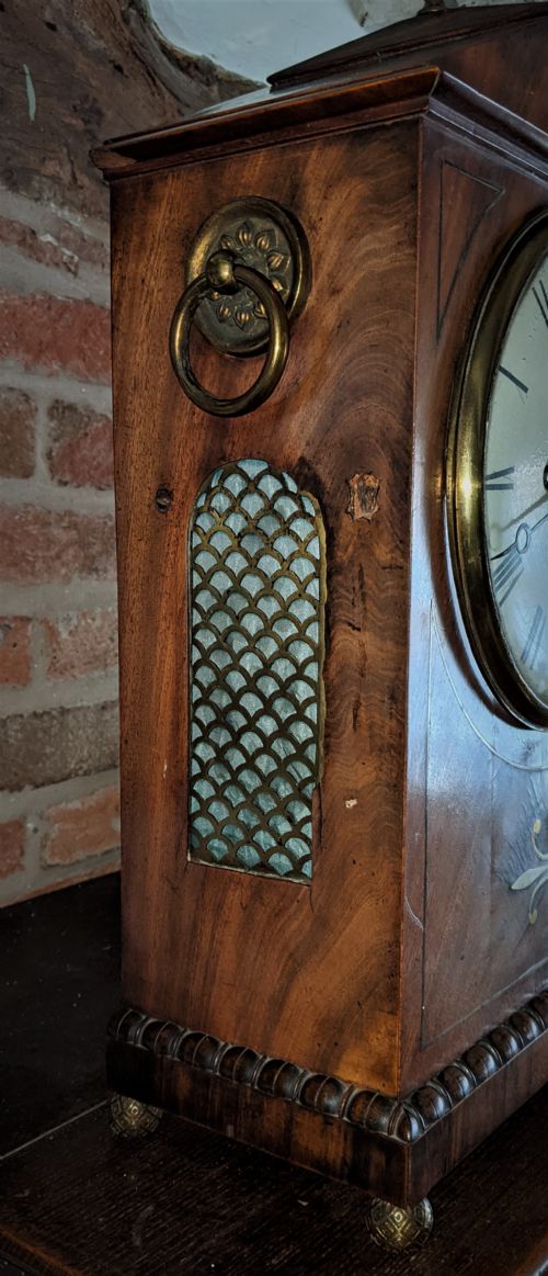 fig 2. 19th Cent Fusee Bracket Clock