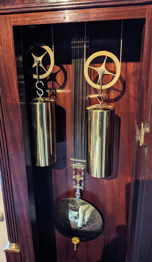 fig 1. Fine 19th Cent Domestic Regulator Longcase Long Case