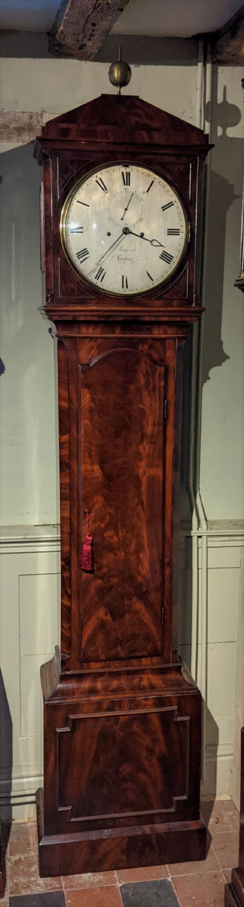 19th Cent Regulator Longcase Long Case Grandfather Clock