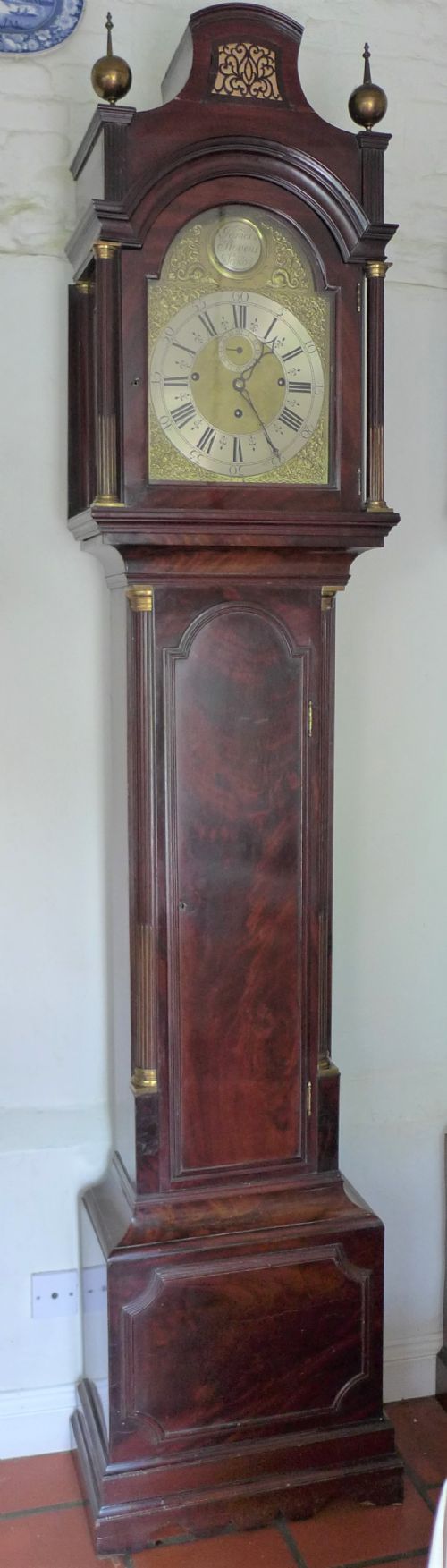 19th Cent Musical Longcase Grandfather Clock