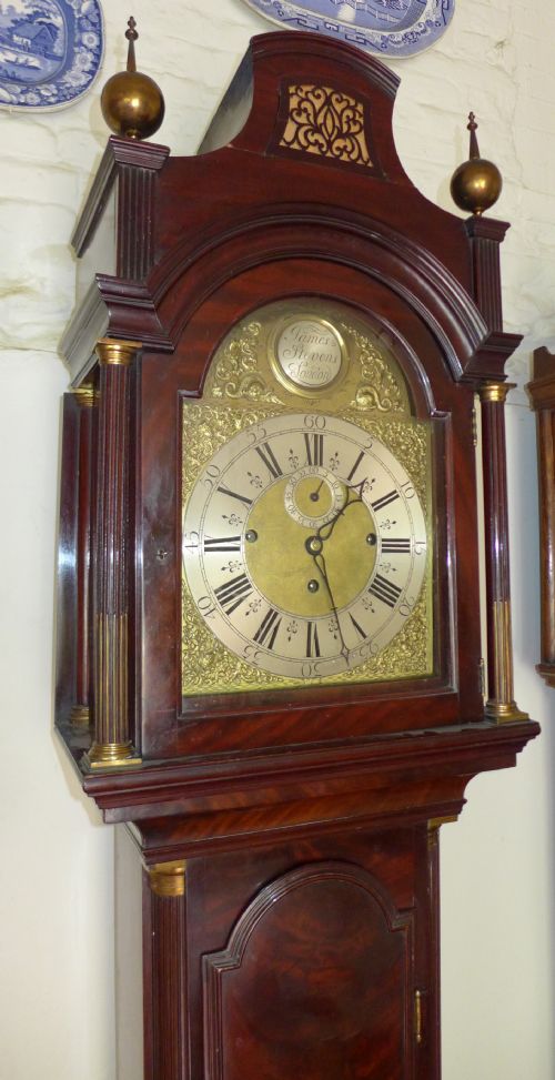 fig 1. 19th Cent Musical Longcase Grandfather Clock