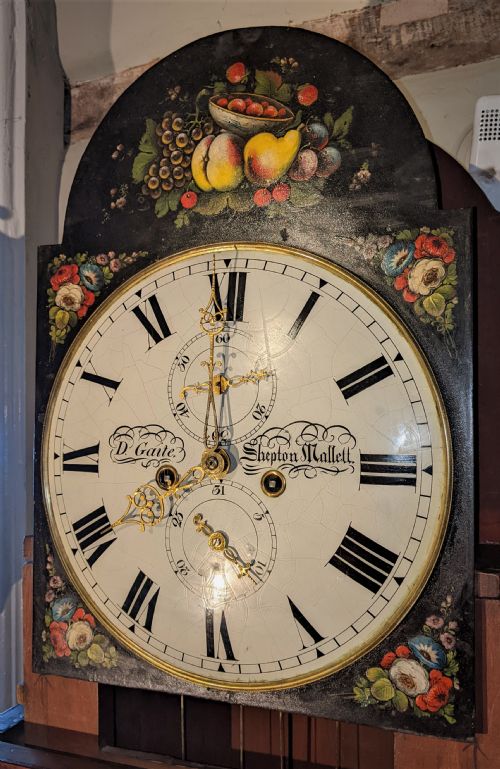 fig 3. 19th Cent Mahogany Grandfather Longcase Long Case Clock