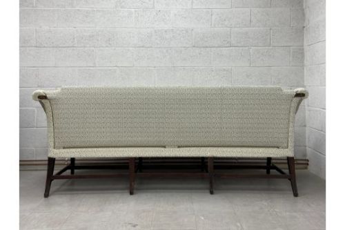 fig 1. Geo III scroll arm sofa