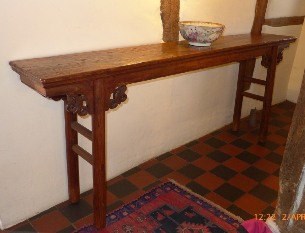 19th Cent Chinese Console Table