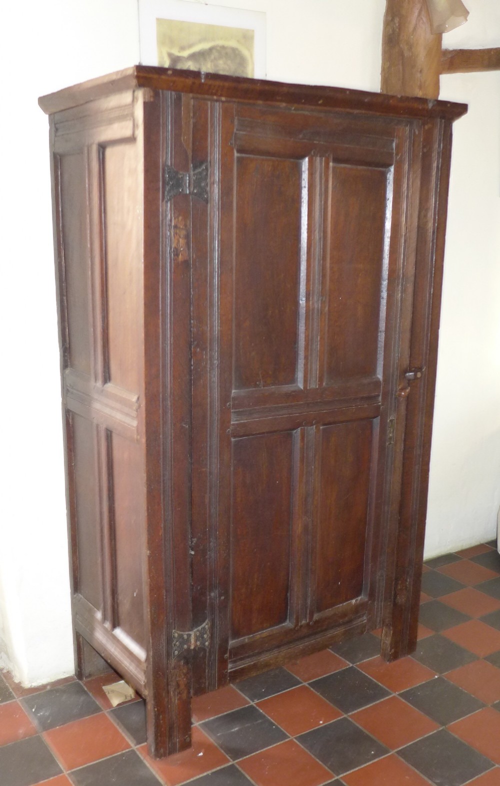 17th Cent Oak Cupboard
