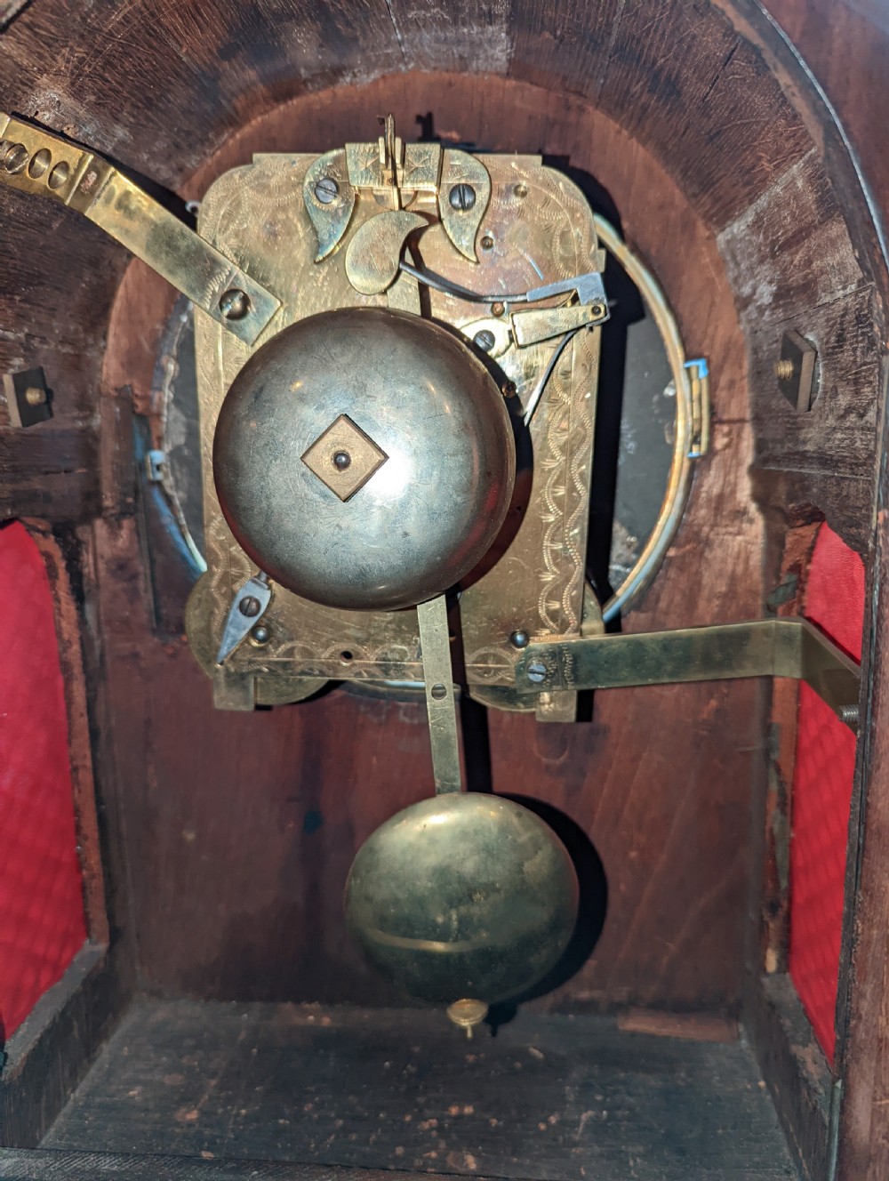 Early 19th Cent Fusee Bracket Clock View III